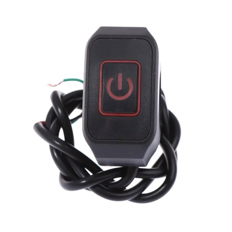 Motorrad Lenker Start Schalter Motorrad Licht Controller Motorrad Lenker Schalter Schalter Kontrollleuchte Signal Licht Control Taste Motorrad Zubehör von LUTFI