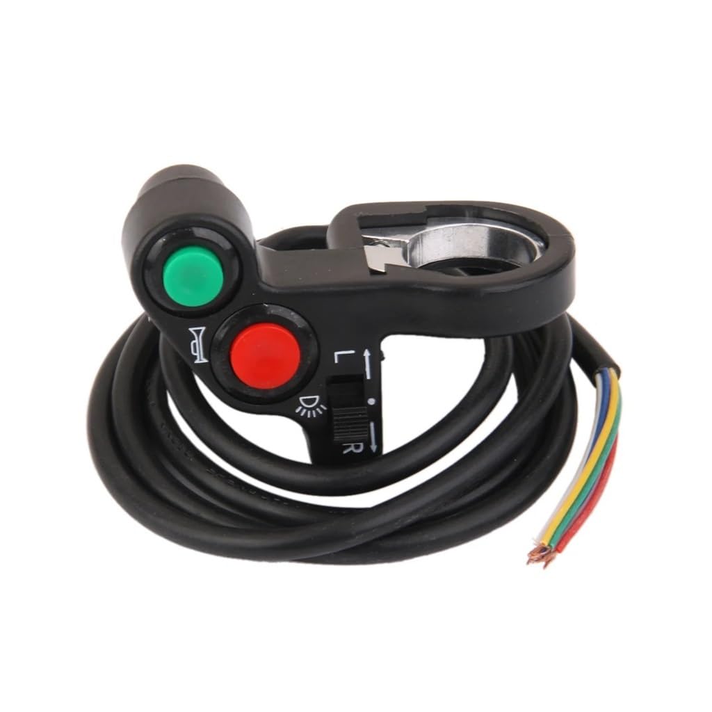 Motorrad Lenker Start Schalter Motorrad Quad ATV Lenker Hupe Drehen Licht Schalter Motorrad Lenker Schalter Lenker Control Schalter Motorrad Zubehör von LUTFI