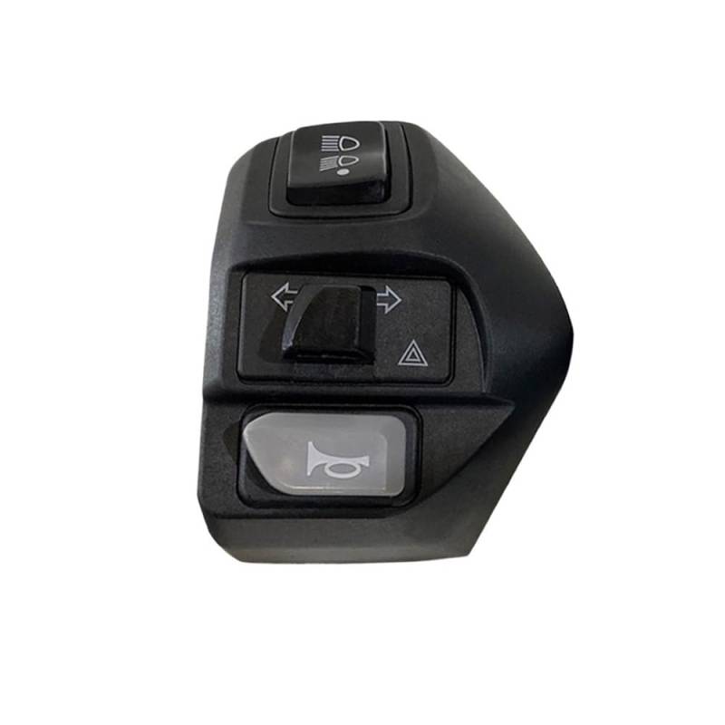 Motorrad Lenker Start Schalter Motorrad-Schalter Motorrad Hupe Taste Blinker Starten Lenker Controller Schalter Für Yam&aha NVX 155 125 AEROX 155 von LUTFI