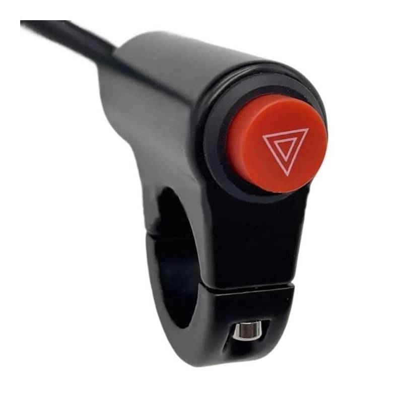 Motorrad Lenker Start Schalter Motorrad Schalter Warnblinkschalter Taste Doppelblitz Warnung Notfall Lampe Signal Flasher Motorrad Teil von LUTFI