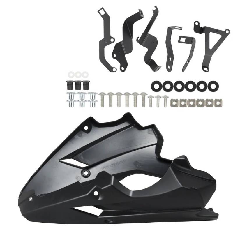 Motorrad Seitenverkleidung Für Ka&wasaki Z900 2017-2024 2023 Bauch Pan Motor Spoiler Untere Verkleidung Gugel Abdeckung Körper Rahmen Seite Panel Motorrad Zubehör von LUTFI