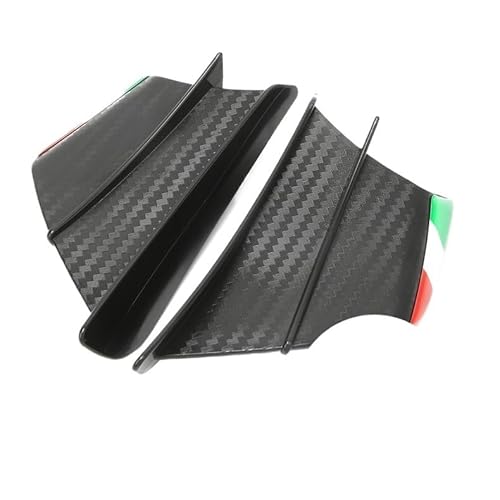 Motorrad Seitenverkleidung Motorrad Verkleidung Kits Seite Spoiler Universal Winglets Für S1000RR R15 V3 Aerox Seite Panel Verkleidung Kutten Schutz von LUTFI