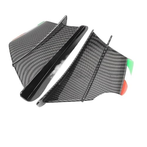 Motorrad Seitenverkleidung Motorrad Verkleidung Kits Seite Spoiler Universal Winglets Für S1000RR R15 V3 Aerox Seite Panel Verkleidung Kutten Schutz von LUTFI