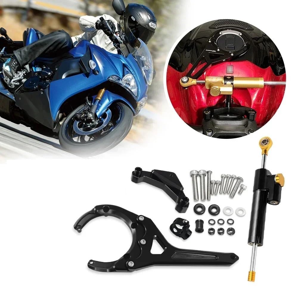 Motorrad Stoßdämpfer Motorrad Stoßdämpfer Aufhängung Lenkung Dämpfer Zubehör FÜR GSXS GSX-S 1000/F GSXS1000 GSX-S1000F 2016-2021 2022 2023 von LUTFI