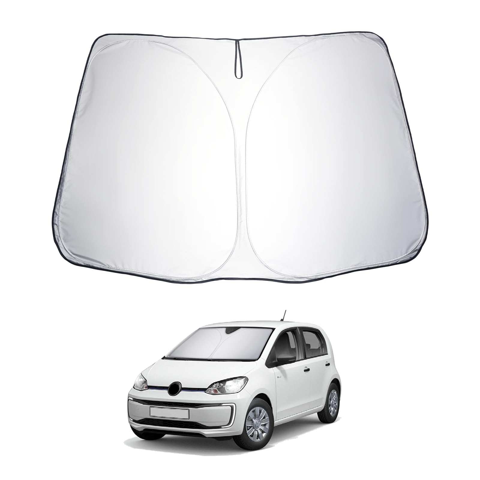 LUWU Compatibile Con VW UP GTI/Seat MII/S-Koda Citigo 2013-2024 Sonnenschutz Abdeckungen Frontscheibe Sonnenschirm Die Vordere Schallwand von LUWU