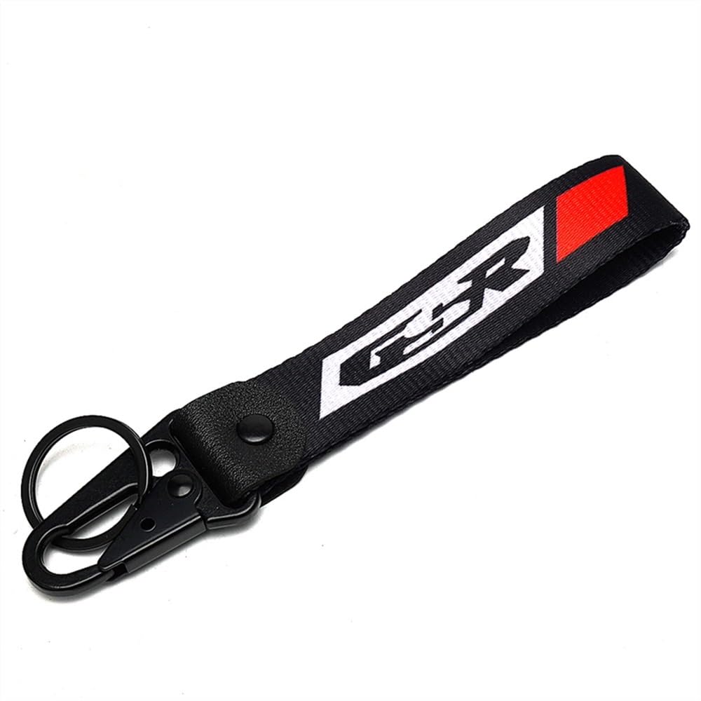 LUXUNA Motorrad-Seitenständerpolster Für Suzuki GSR 750 Gsr750 GSR750 Gsx-s750 Zubehör Motorrad Ständer Seitenständer Verlängerung Pad Schlüsselanhänger(A Keychain Red) von LUXUNA