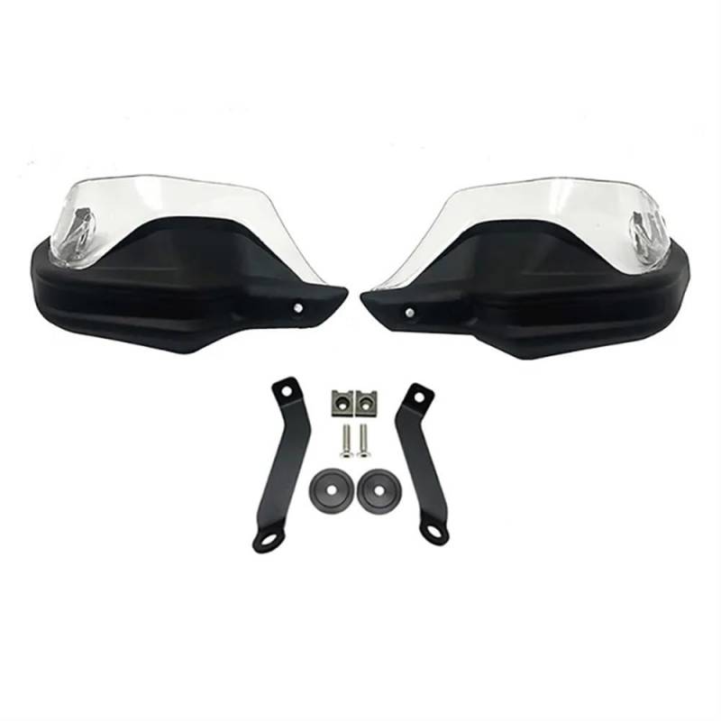 Motorrad-Handschutz Für HO&NDA NC750X DCT NC750S NC700X NC 750 X 2013-2023 Motorrad Carbon Handprotektoren Schild Guards Windschutzscheibe Hand Wind Schutz(Black77) von LUXUNA