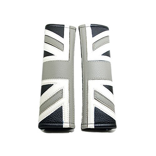 2pcs/set Car Soft Seat Belt Shoulder Pad Cover Cushion für Mini Cooper JCW ONE S R61 R60 R55 R56 R57 R58 R59 F54 F55 F56 F57 F60 Clubman Countryman Hardtop Hatchback Coupe Roadster von LVBAO