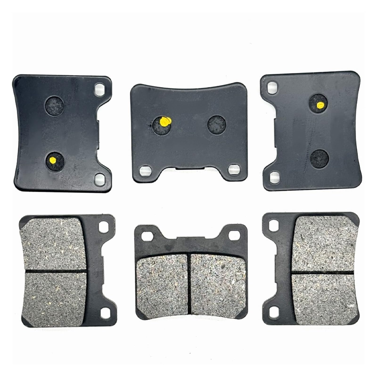 Motorrad Vorne Hinten Bremsbeläge for FZ750 Genesis 1985-1988 FZX750 1998 FZX750 for F.az,er 1986-1993 FZX750L 1996 FZX 750 750L(Front Rear Pads) von LWDXMYKW