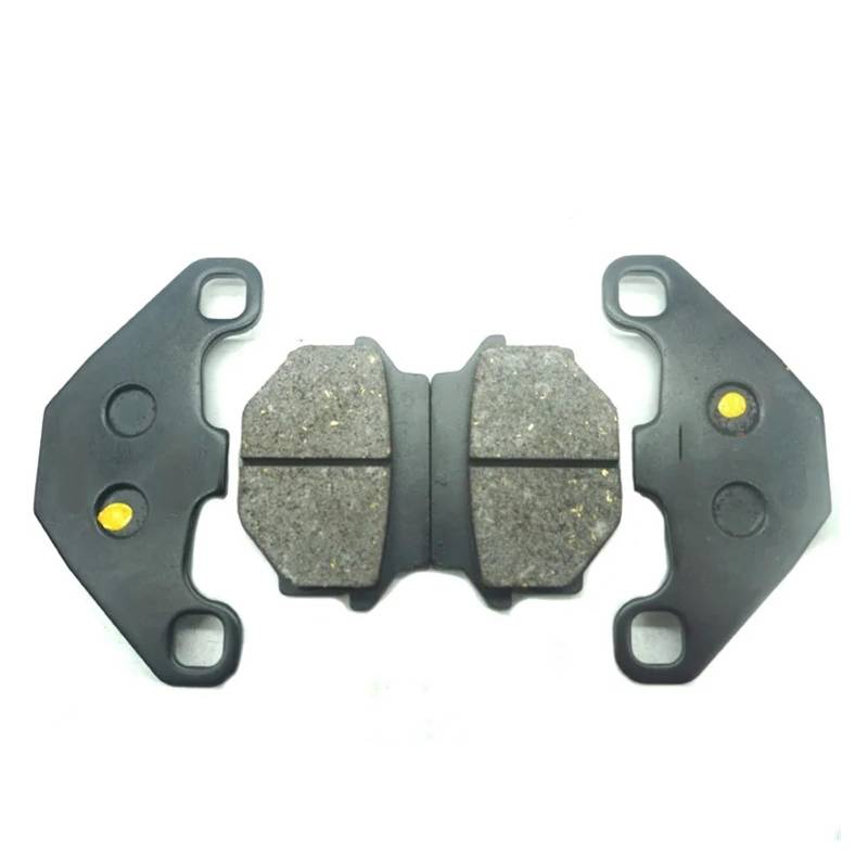 Motorrad Vorne Hinten Bremsbeläge for KSF250 Mojave 250 1987 1988 1989 1990 1991-2004 KXT250 Tecate 1987 KSF KXT 250 ATV(2 X Front Brake Pads) von LWDXMYKW