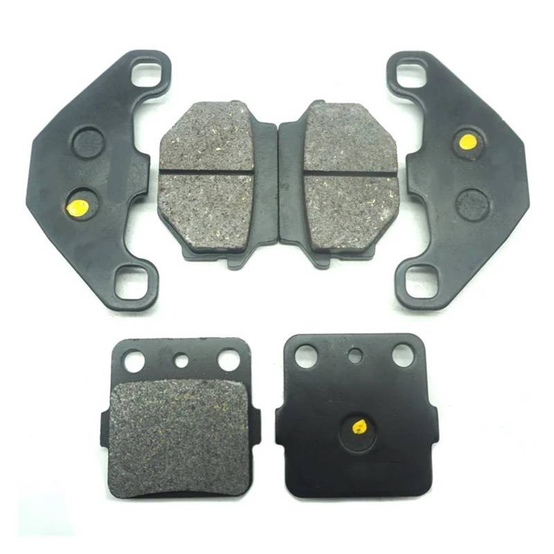 Motorrad Vorne Hinten Bremsbeläge for KSF250 Mojave 250 1987 1988 1989 1990 1991-2004 KXT250 Tecate 1987 KSF KXT 250 ATV(Front Rear Pads) von LWDXMYKW