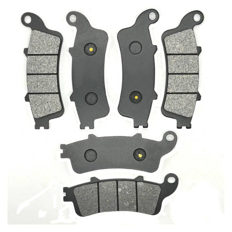 Motorrad Vorne Hinten Bremsbeläge for NT650V Deauville / VFR800 / VFR800A Abfangjäger/ABS 02-05 VFR800Fi 98-99 VFR 800(Front Rear Pads) von LWDXMYKW