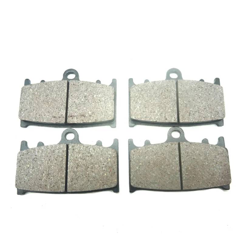 Motorrad Vorne Hinten Bremsbeläge for VN1700 Vulcan 1700 Voyager 2009-2013 Voyager ABS 2009-2023 VN 1700 1700 Voyager(2 X Front Brake Pads) von LWDXMYKW