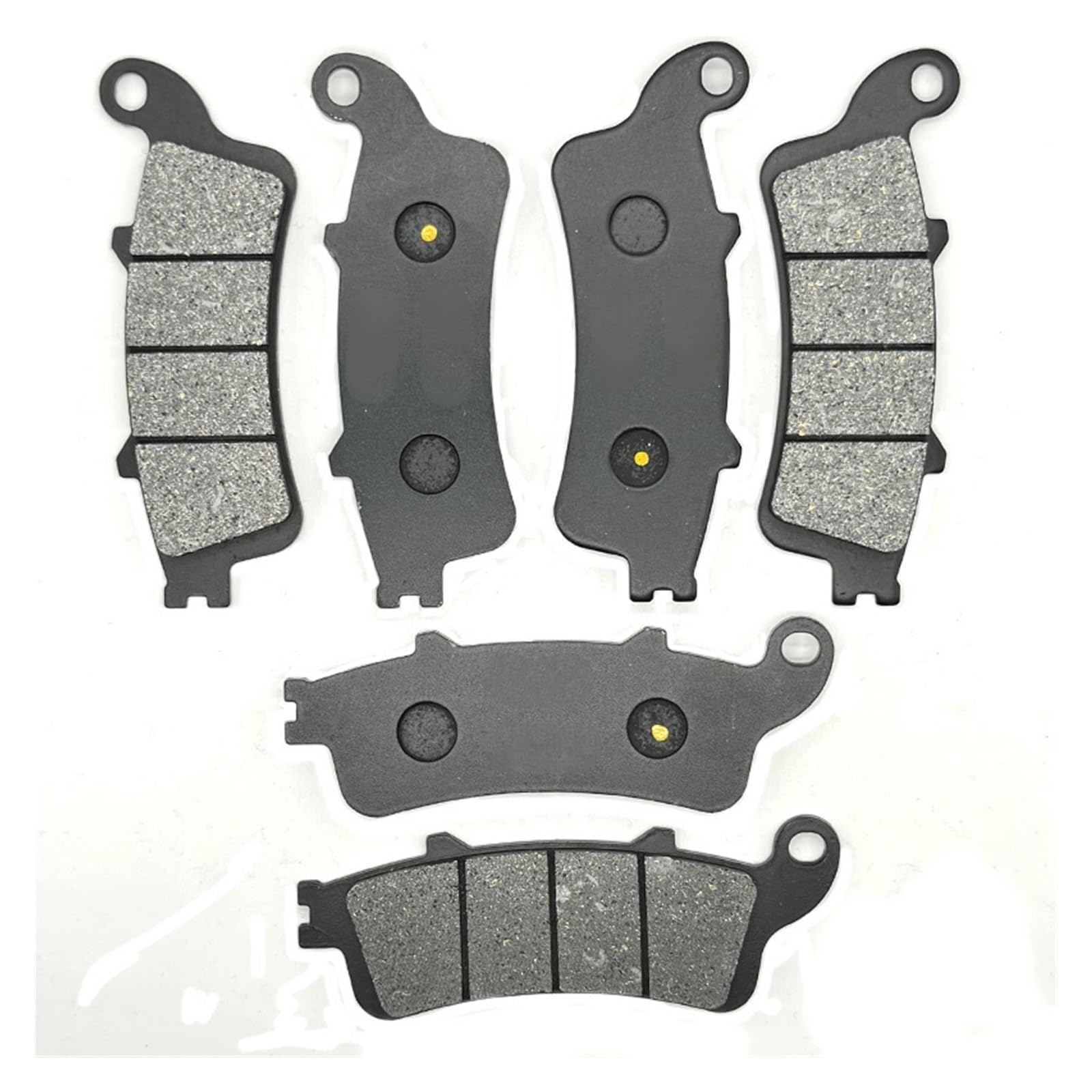 Motorrad Vorne Hinten Bremsbeläge for VTX1800R Guss Modell 02-08 VTX1800S Speichen Modell 02-07 VTX1800T 07-08 VTX1800C 02-08(Front Rear Pads) von LWDXMYKW