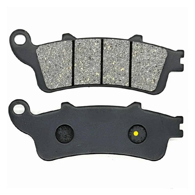 Motorrad Vorne Hinten Bremsbeläge for VTX1800R Guss Modell 02-08 VTX1800S Speichen Modell 02-07 VTX1800T 07-08 VTX1800C 02-08(Rear Brake Pads) von LWDXMYKW