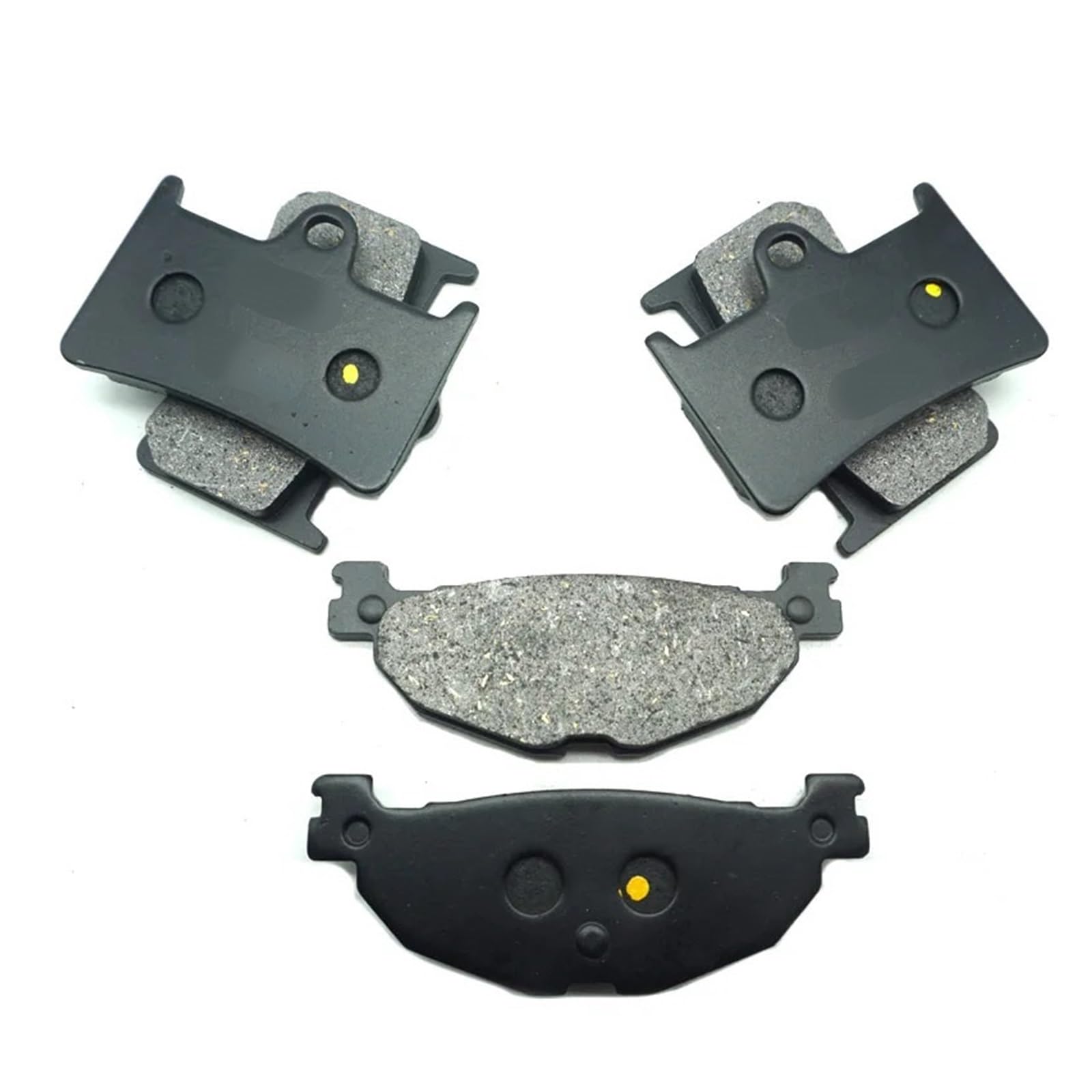 Motorrad Vorne Hinten Bremsbeläge for XP500 T MAX (4B53) 2008-2009 (4B5R) 2010-2011 (1UD2) 2012 XP 500 TMAX500(Front Rear Pads) von LWDXMYKW