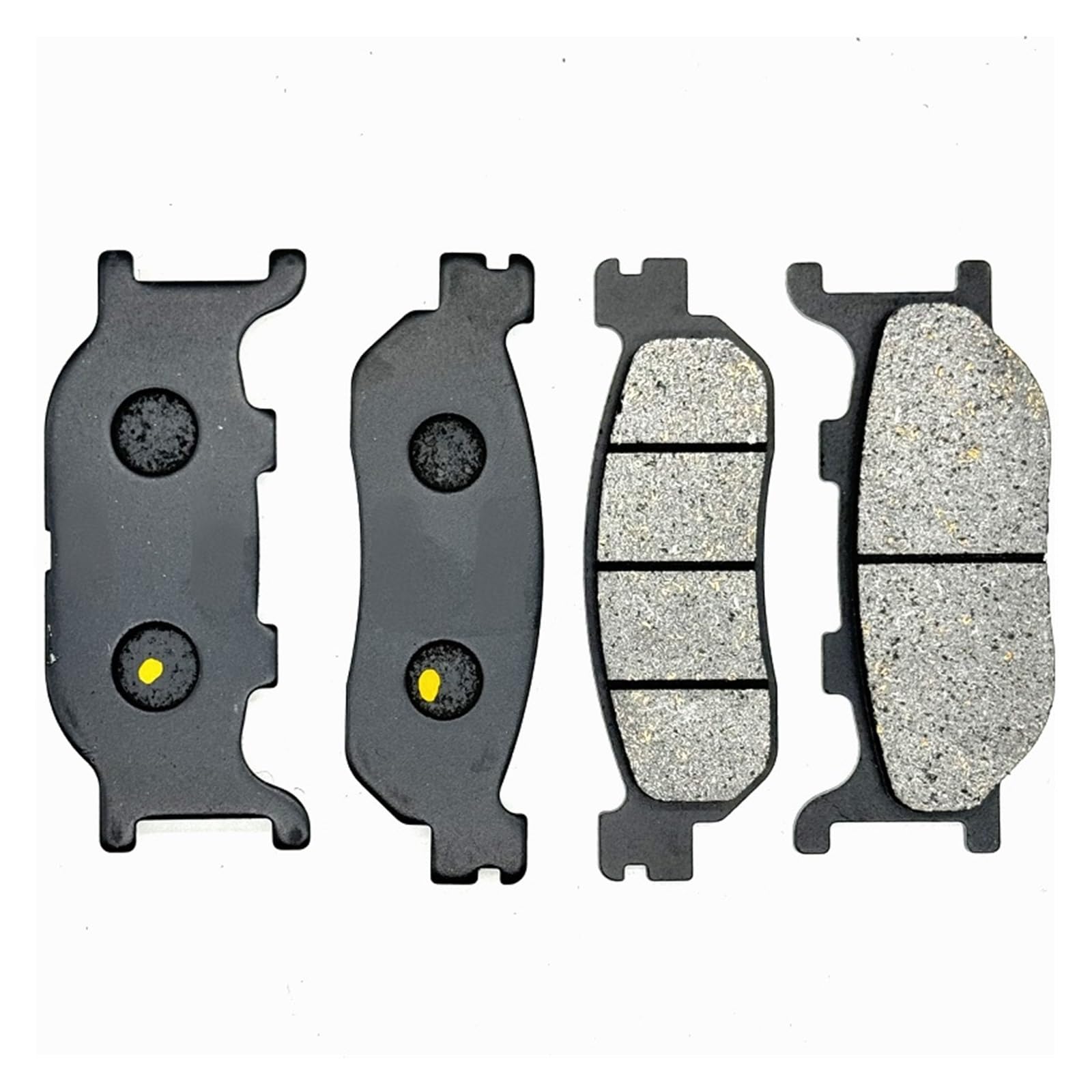 Motorrad Vorne Hinten Bremsbeläge for YP250 Majesty 1999-2003 YP250A Majesty ABS 2002-2003 YP250C Majesty 2002-2006 YP 250(Front Rear Pads) von LWDXMYKW