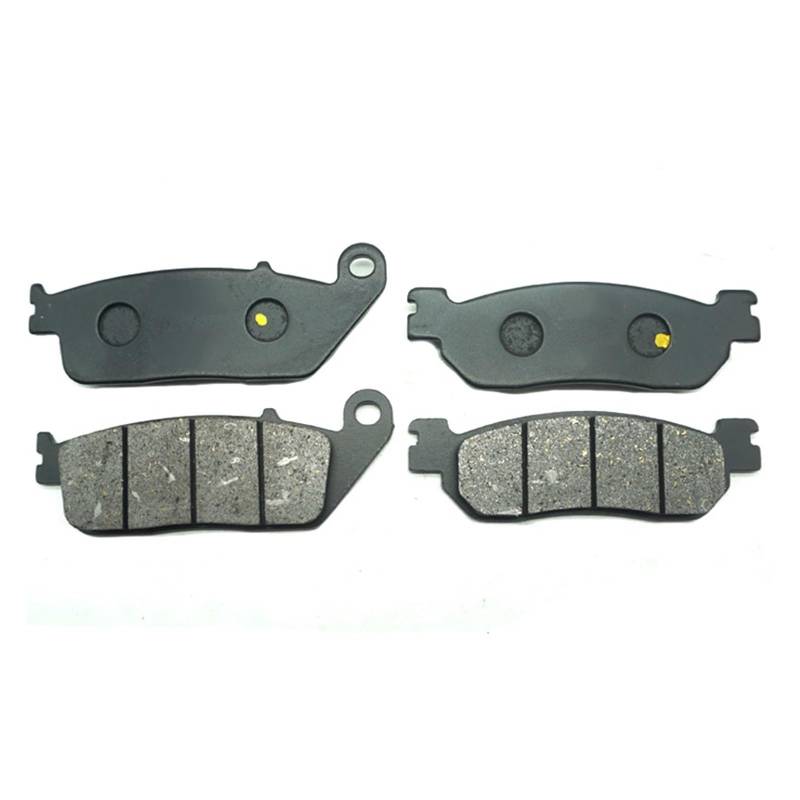 Motorrad Vorne Hinten Bremsbeläge for YP250R XM,ax 250 / ABS 2010-2021 YP 250R YP250 R XMAX(Front Rear Pads) von LWDXMYKW