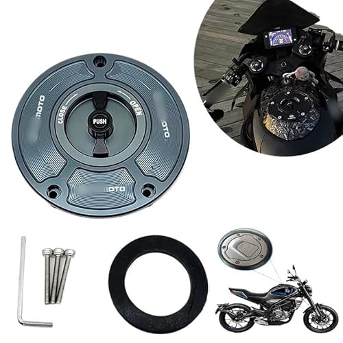 Kraftstofftank-Abdeckkappe Für CFMOTO 250SR 450SR 250NK 250 450 SR SR450 Motorrad Modifizierte CNC Aluminium Kraftstoff Gas Tankdeckel Abdeckung Benzin Kappe von LWNHYQPS