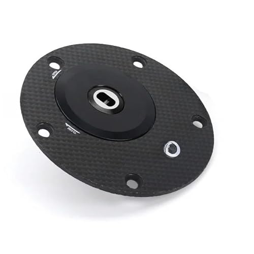 Kraftstofftank-Abdeckkappe Für Yam&aha YZF-R1 R1M YZFR6 YZF R7 Carbon Fiber Kit Motorrad Anti-Diebstahl Kraftstoff Tank Kappe Quick Release Typ Sport Zubehör von LWNHYQPS