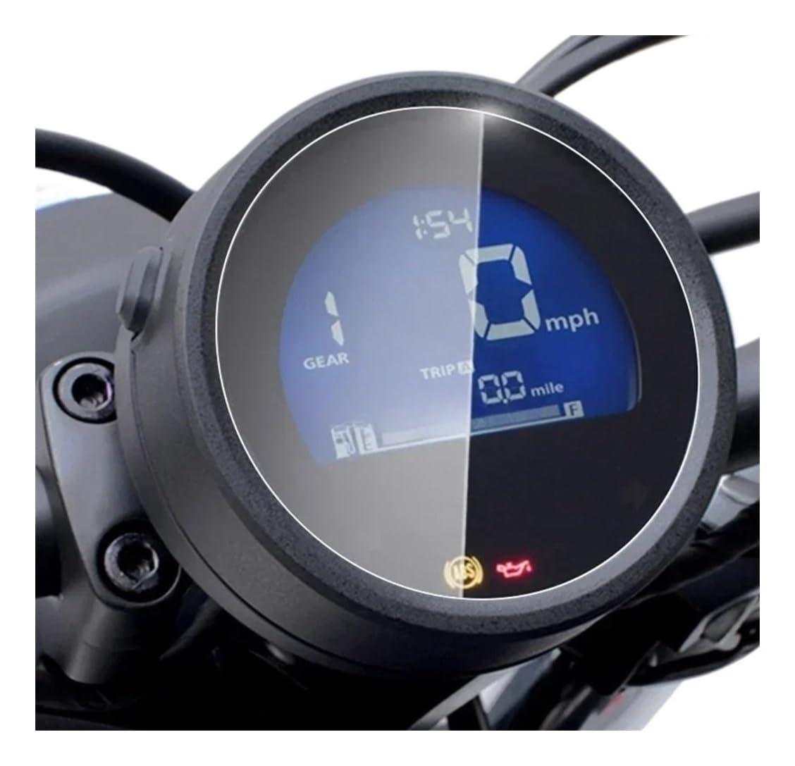 Motorrad Cluster Scratch Schutz Filma Für Hon&da Rebel 500 CM500 CMX500 2020-2022 Displayschutzfolie, Kratzschutzfolie, Motorrad-Dashboard-Displayschutz Motorrad Cluster Scratch Schutz Filma Für Hon&da Rebel 500 CM500 CMX500 2020-2022 Displayschutzfolie, Kratzschutzfolie, Motorrad-Dashboard-Displayschutz von LWNHYQPS