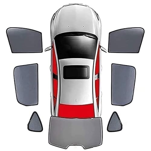 Sonnenschutz Auto für Cadillac SRX, Seitenscheibe Auto Sonnenschutz UV-Schutz Wärmeisoliert Schutz der Privatsphäre Zubehör,7pcs-wholecar von LWWNNFC