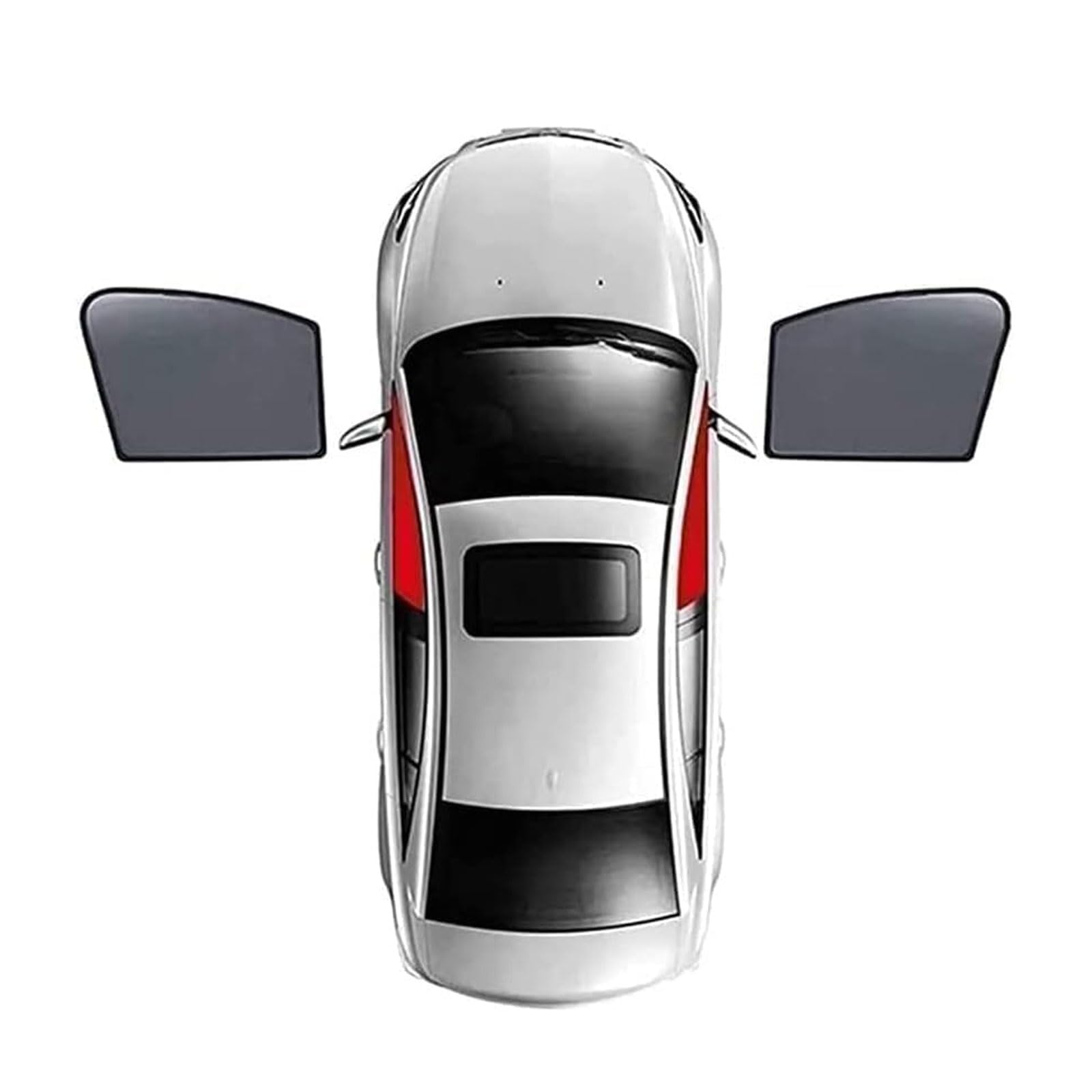 Sonnenschutz Auto für VW Jetta VS7 2020 2021 2022 2023, Seitenscheibe Auto Sonnenschutz UV-Schutz Wärmeisoliert Schutz der Privatsphäre Zubehör,2pcs-front-doors von LWWNNFC