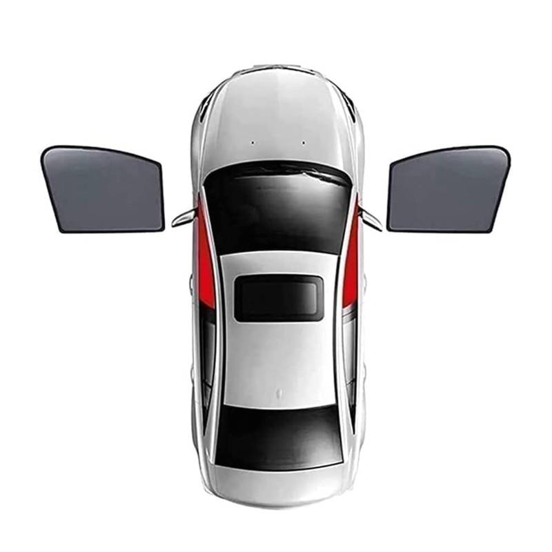Sonnenschutz Auto für VW Tiguan 2016 2017 2018 2019 2020 2021 2022 2023 2024, Seitenscheibe Auto Sonnenschutz UV-Schutz Wärmeisoliert Schutz der Privatsphäre Zubehör,2pcs-front-doors von LWWNNFC