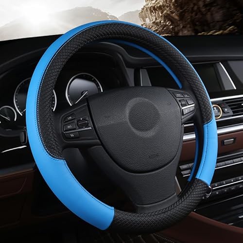 Maßgeschneidert Auto Rücksitz Anti Kick Pad für Smart Forfour II W453 2014-2019,Leder Staubdicht Schmutzabweisend Sitzschutz,Autositz Auto Zubehör, A-Blue von LXBSXY