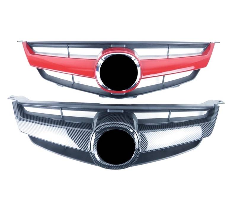 Auto Front Stoßstange Grill Maske Kühlergrill Kompatibel for Mazda 6 11-15 Racing Grills Accesorios(Red) von LXCHOU