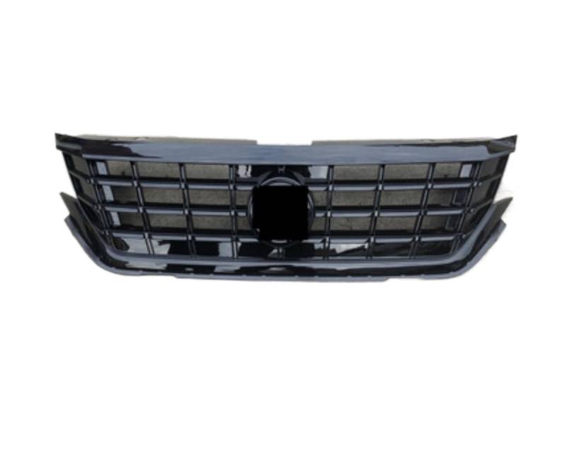 Auto Frontstoßstange Grill Maske Kühlergrill Gitter kompatibel for Vw Passat 19-20(Bright Black) von LXCHOU