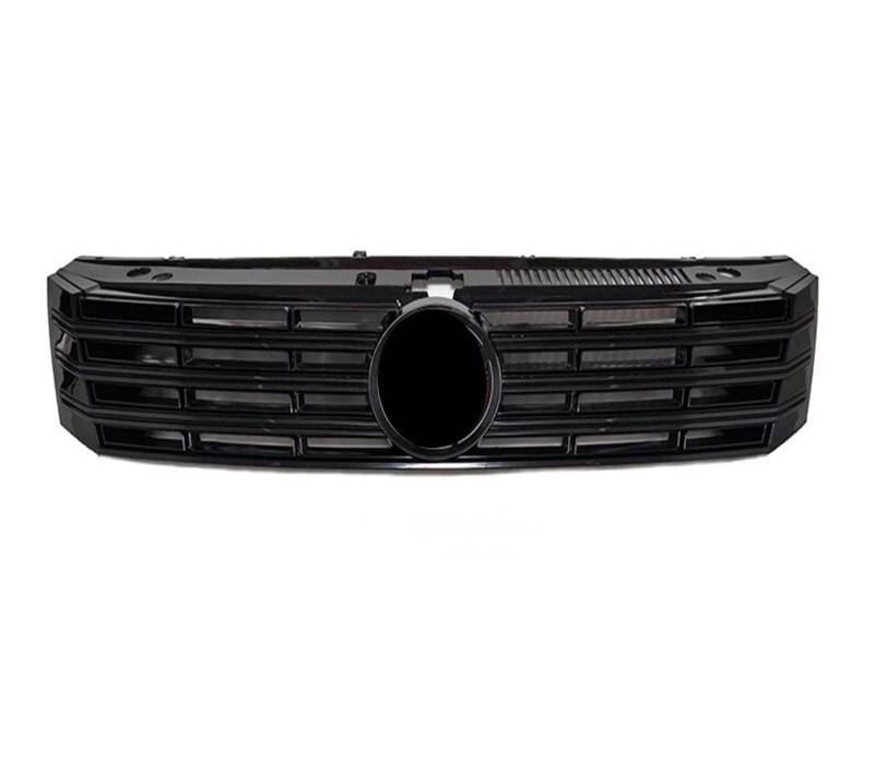 Auto Frontstoßstange Grill Racing Grills Maske Kühlergrill kompatibel for Vw Passat(Bright Black) von LXCHOU