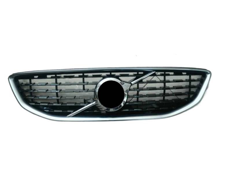 Auto-Frontstoßstangengrills, Kohlefaser-Mesh-Racing-Grill, kompatibel mit Volvo V40 von LXCHOU