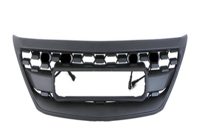 Frontgrill mit bernsteinfarbenen LED-Lichtern, kompatibel for Lexus RX300-RX330 1999–2003, Auto-Frontstoßstange, modifiziertes Renngitter-Zubehör(No LED Grille) von LXCHOU