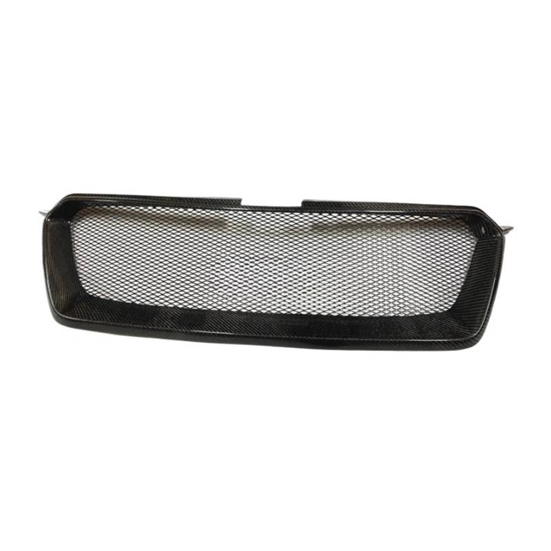 Kühlergrill, kompatibel mit Subaru Impreza 2.0i 2012.7–2016, Kohlefaser/Fiberglas, Wabenmuster, obere Stoßstangenhaube, Netzgitter(Carbon Fiber Look) von LXCHOU