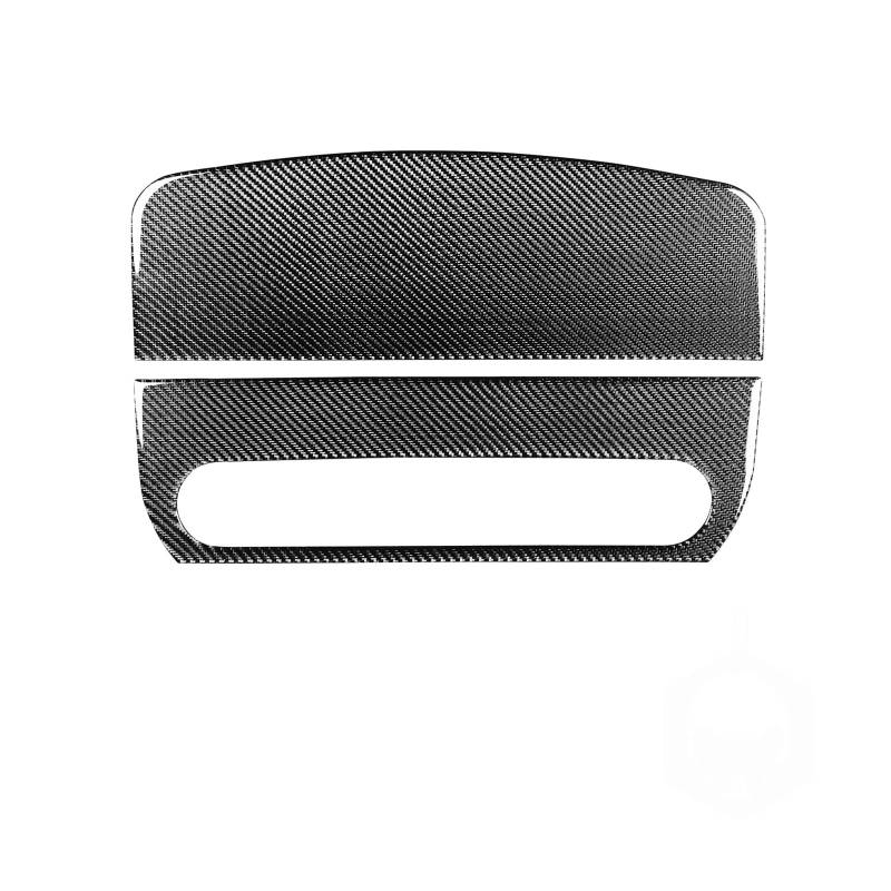 LXCHOU Auto Carbon Fiber Co-Pilot Tür Armlehne Griff Panel Abdeckung Trim Innen Handlauf Bord Aufkleber Kompatibel for Jeep Wrangler JK 2007-2010 von LXCHOU