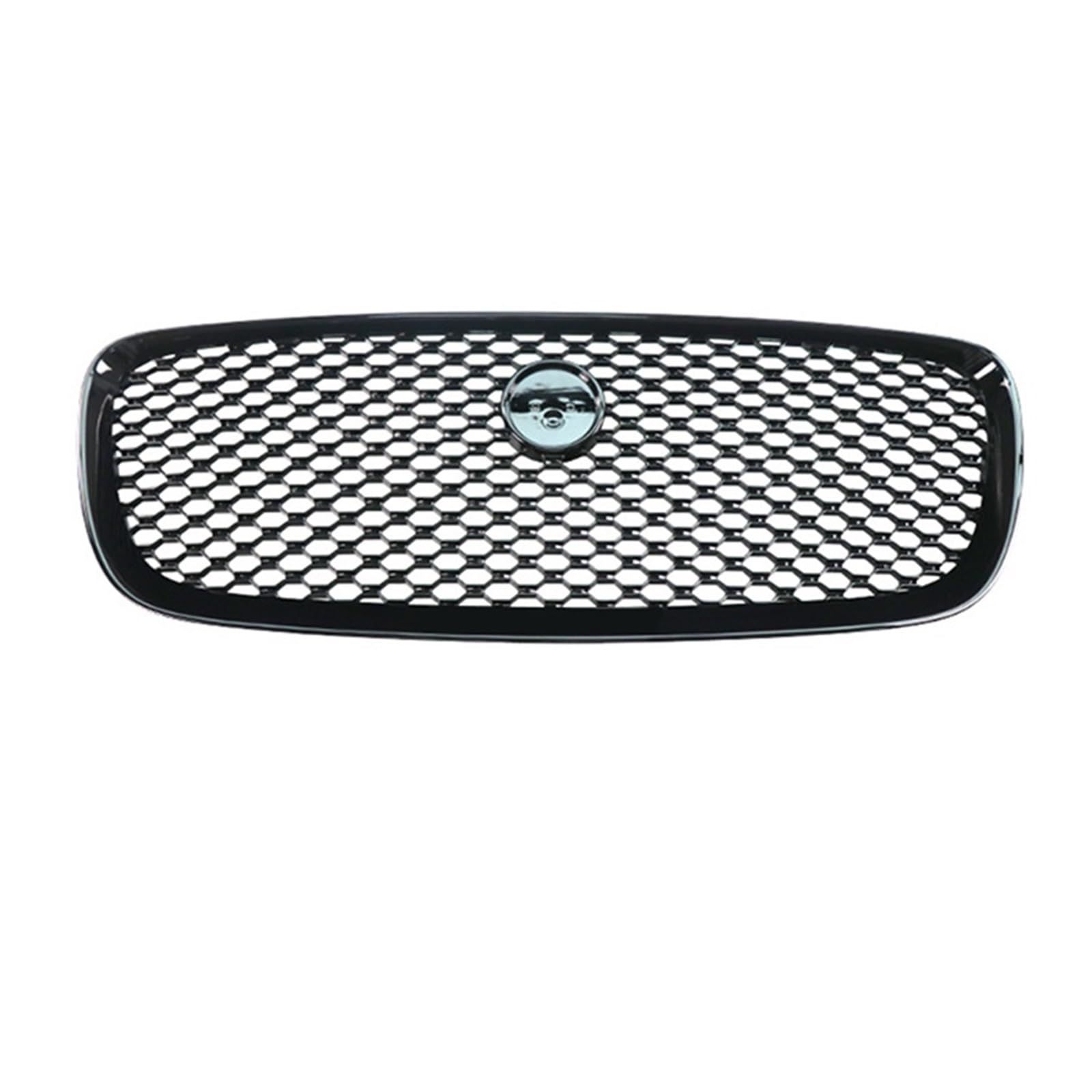 LXCHOU Auto-Frontkühlergrill, obere Motorhaube, Netzgrill, kompatibel for Jaguar F-Pace 2016 2017 2018 2019, glänzend schwarzer ABS-Kunststoff(5) von LXCHOU