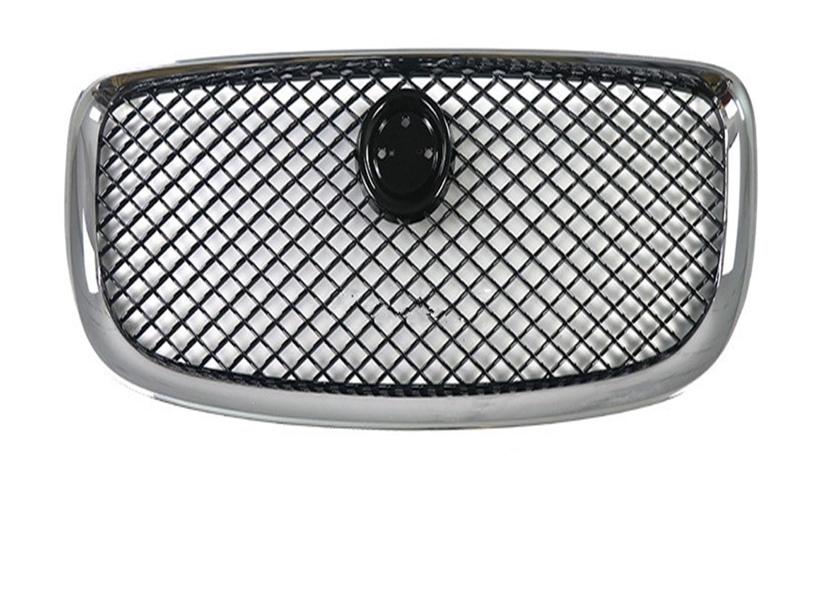 LXCHOU Autozubehör Frontstoßstangengrill Mittelverkleidung Styling Oberer Grill Kompatibel for Jaguar XF XF-R 2012 2013 2014 2015(Half Black) von LXCHOU