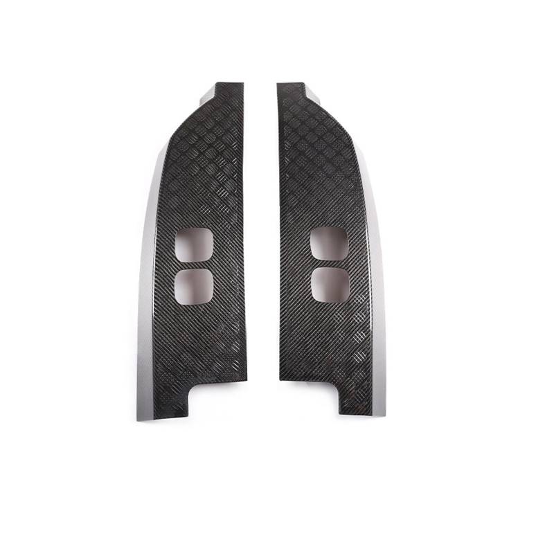 LXCHOU Kompatibel for Land Rover Defender 110 2020-2022 Real Carbon Fiber Auto Rücklicht Anzeige Schutz Platte Aufkleber Auto Zubehör(Real Carbon Fiber) von LXCHOU