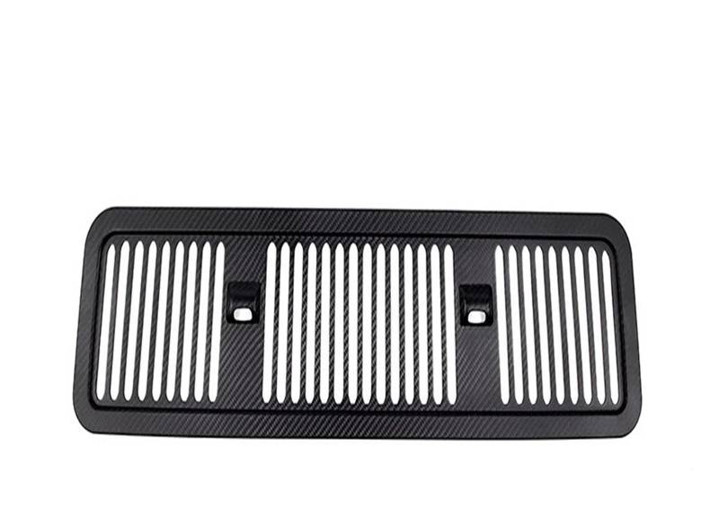 LXCHOU Kompatibel for Mercedes-Benz G-Klasse 2019–2020 W463 G350 G500 G63, Real Carbon Fiber Car Front Hood Engine Vent Trim Panel Aufkleber Autoteile(Matt Carbon Fiber) von LXCHOU