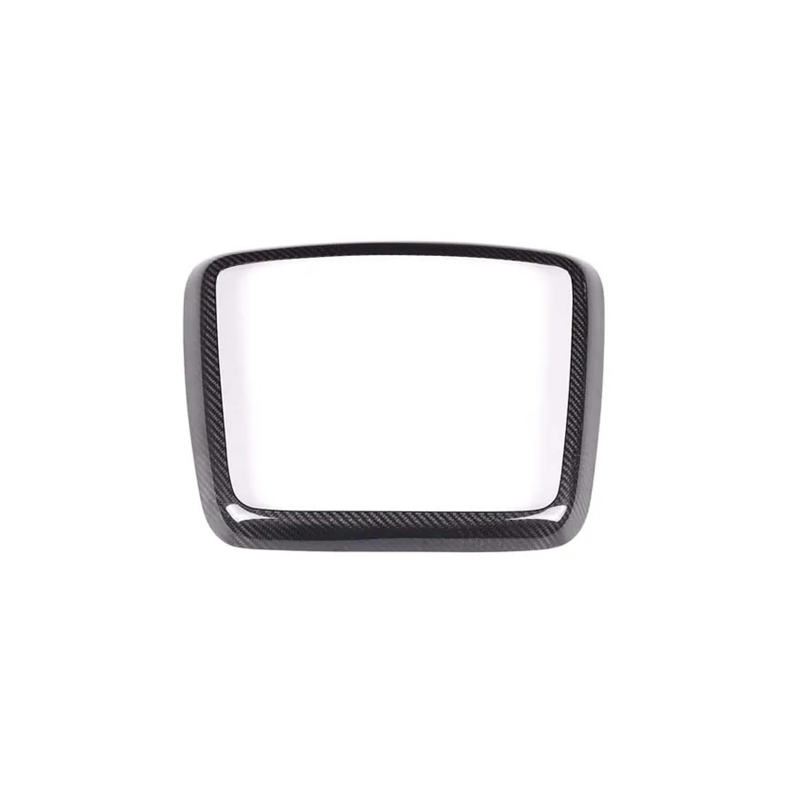 LXCHOU Kompatibel for Mercedes-Benz G-Klasse W463 2012–18, echte Kohlefaser, Auto-Zentralsteuerung, CD-Panel, dekorative Rahmenabdeckung, Aufkleber, Autoteile von LXCHOU