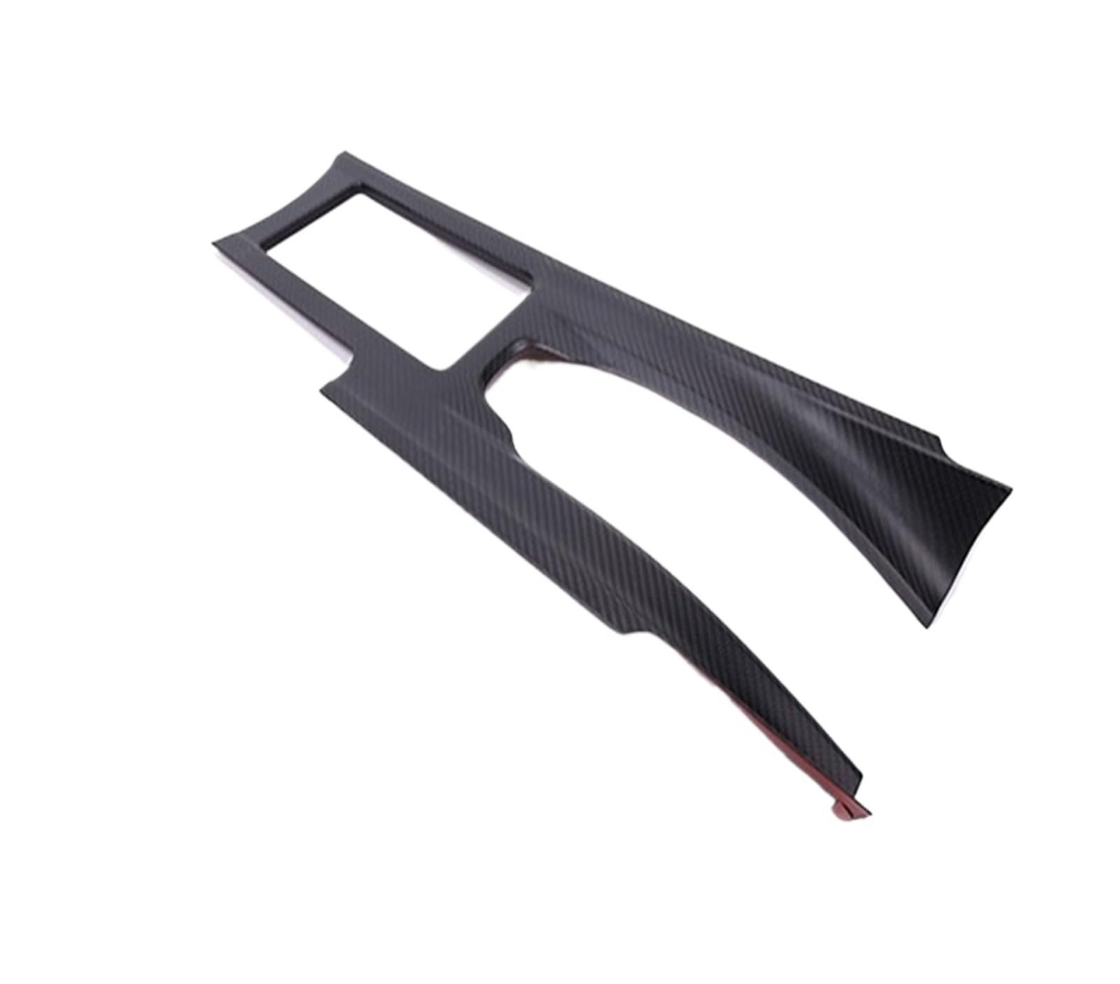 LXCHOU Kompatibel for Nissan GTR R35 2008–2016, Zentralsteuerung, Getriebe, Verkleidung, Aufkleber, Schutzrahmen, Abdeckung, echte Kohlefaser, Autozubehör(Matte Black,Rihg Hand Diver) von LXCHOU