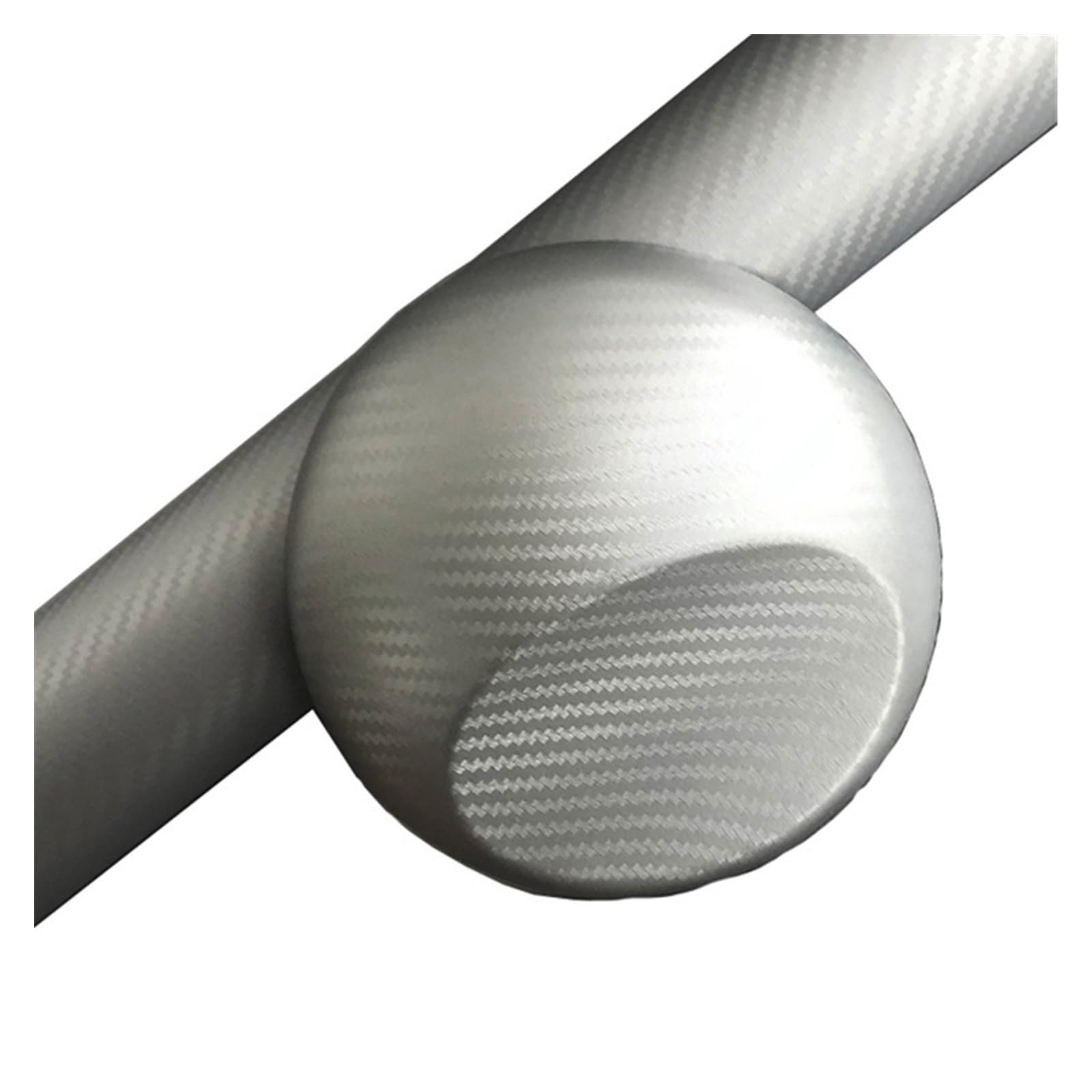 LXCHOU Kompatibel for Nissan Teana J31 2003–2007, Innen-Zentralsteuerung, Türgriff, 5D-Carbonfaser-Aufkleber, Aufkleber, Auto-Styling-Zubehör(3D CF Silver,Right Hand Drive) von LXCHOU