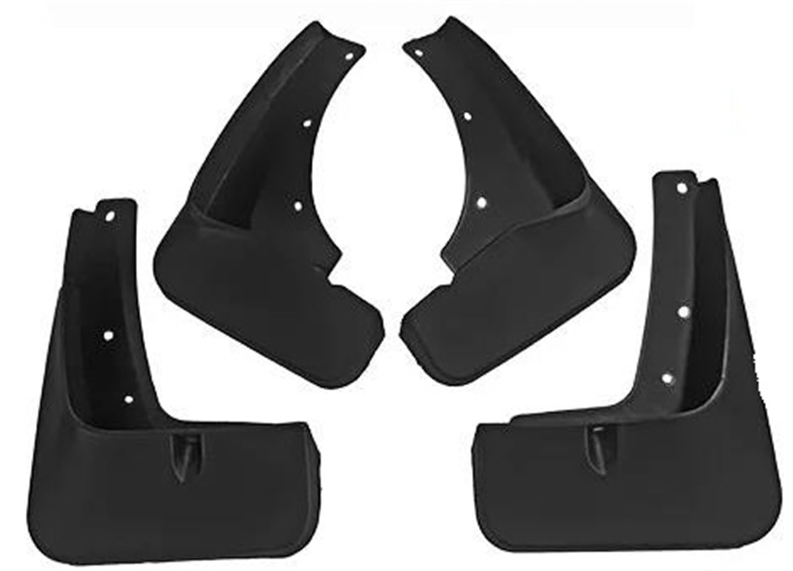 Auto Kotflügel Für Mitsubish Für Outlander 2013-2019 Auto Splash Guards Fender Set Teile Vorne Hinten Schmutzfänger Auto Teile Kotflügel-Spritzschutz(2013-2014) von LXHWEAER