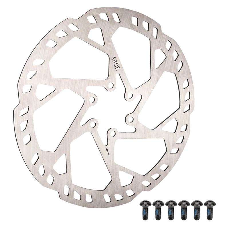 Edelstahl Fahrräder Scheibenbremse Rotor 140/160/180/203/220 mm Rennräder Rotor mit Schrauben Verschleißfestigkeit Fahrrad Rotor von LXJLXD