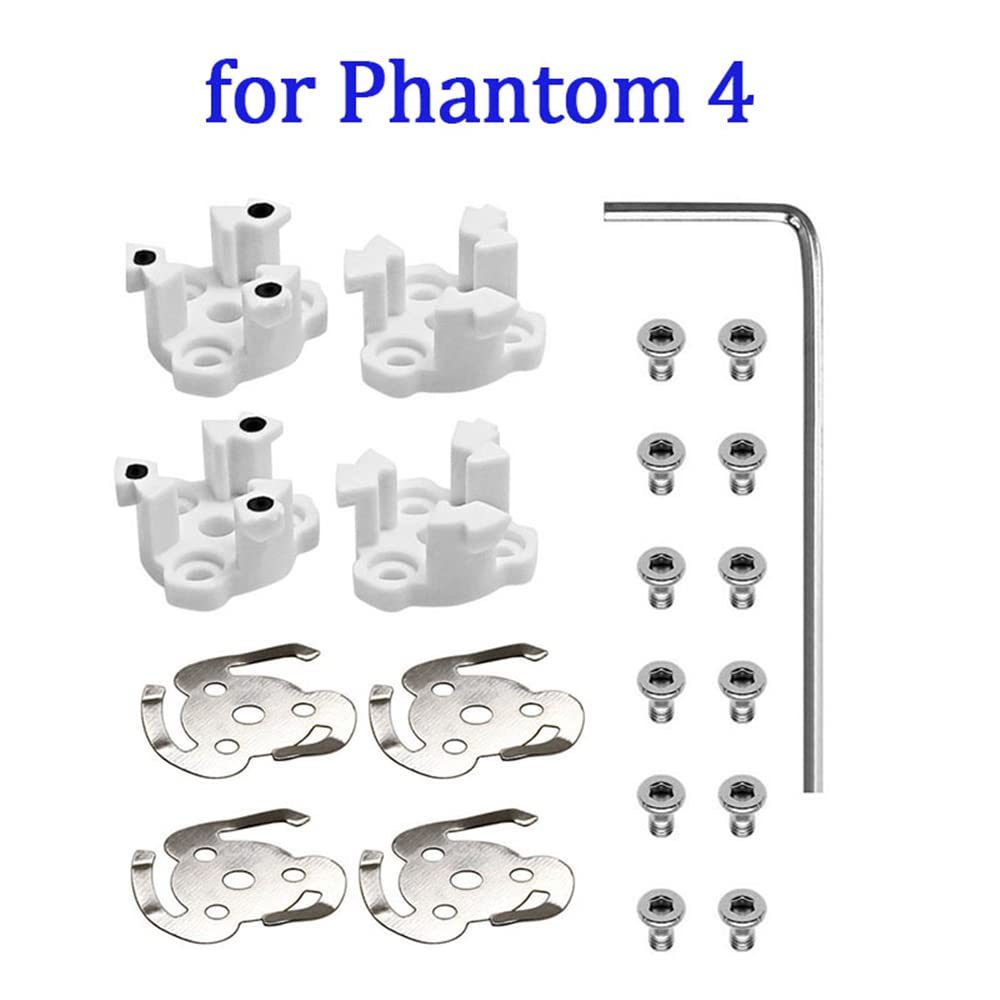 4-teilige Propellermontagebasis for die Propellermontage, kompatibel mit D JI Phantom 4 PRO Advaned P4P-Motor, Drohnenteile, Klingenhalterhalterung, Ersatzzubehör(Phantom 4Pro) von LXRTKL