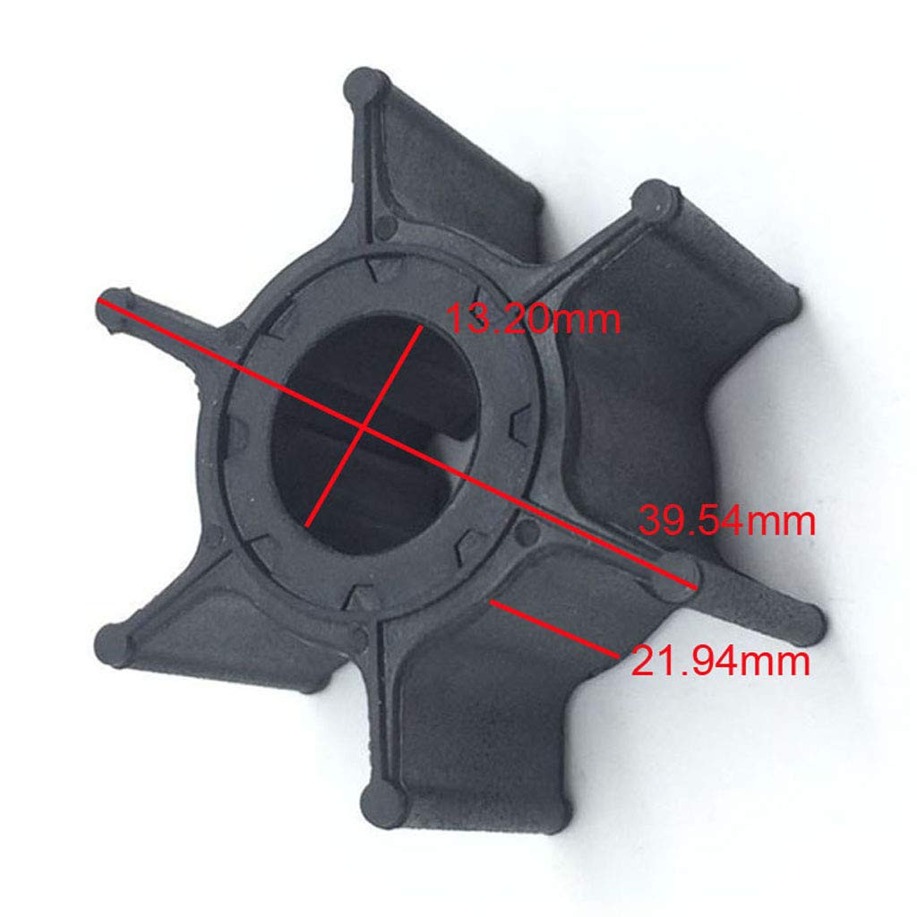 Reparatur des Wasserpumpenlaufrads, kompatibel mit Ya ma ha 9,9 PS und 15 PS 4-Takt-Außenbordmotor, ersetzt 682-44352-01 von LXRTKL