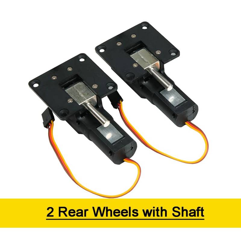 Servoloses Einziehfahrwerk mit Metallblock, elektrisches Einziehfahrwerk, Nase einziehbar 15091M for RC Fix Wing Airpalne(2 X Main) von LXRTKL