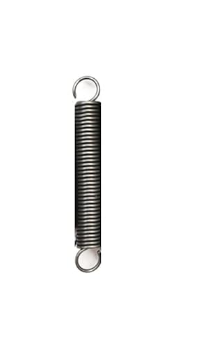 1pc 1,2mm WD 10mm Od Hakenspannungsfeder Spannungsfedern Starke Ziehen Elastische Spulen Verlängerungsringe Stahl 110 mm-300mm Länge(1.2mmx10mmx180mm) von LXURY