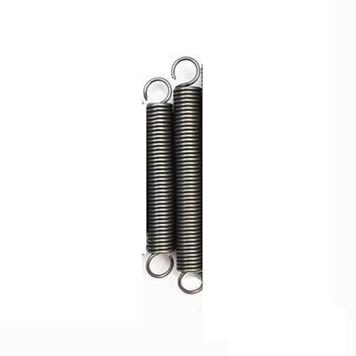 2pcs 1,5 mm WD 12 mm Od Hakenspannungsfeder Spannungsfedern Starke Ziehen Elastische Spulen Verlängerungsringe Stahl 110 mm bis 200 mm Länge(1.5mmx12mmx150mm) von LXURY